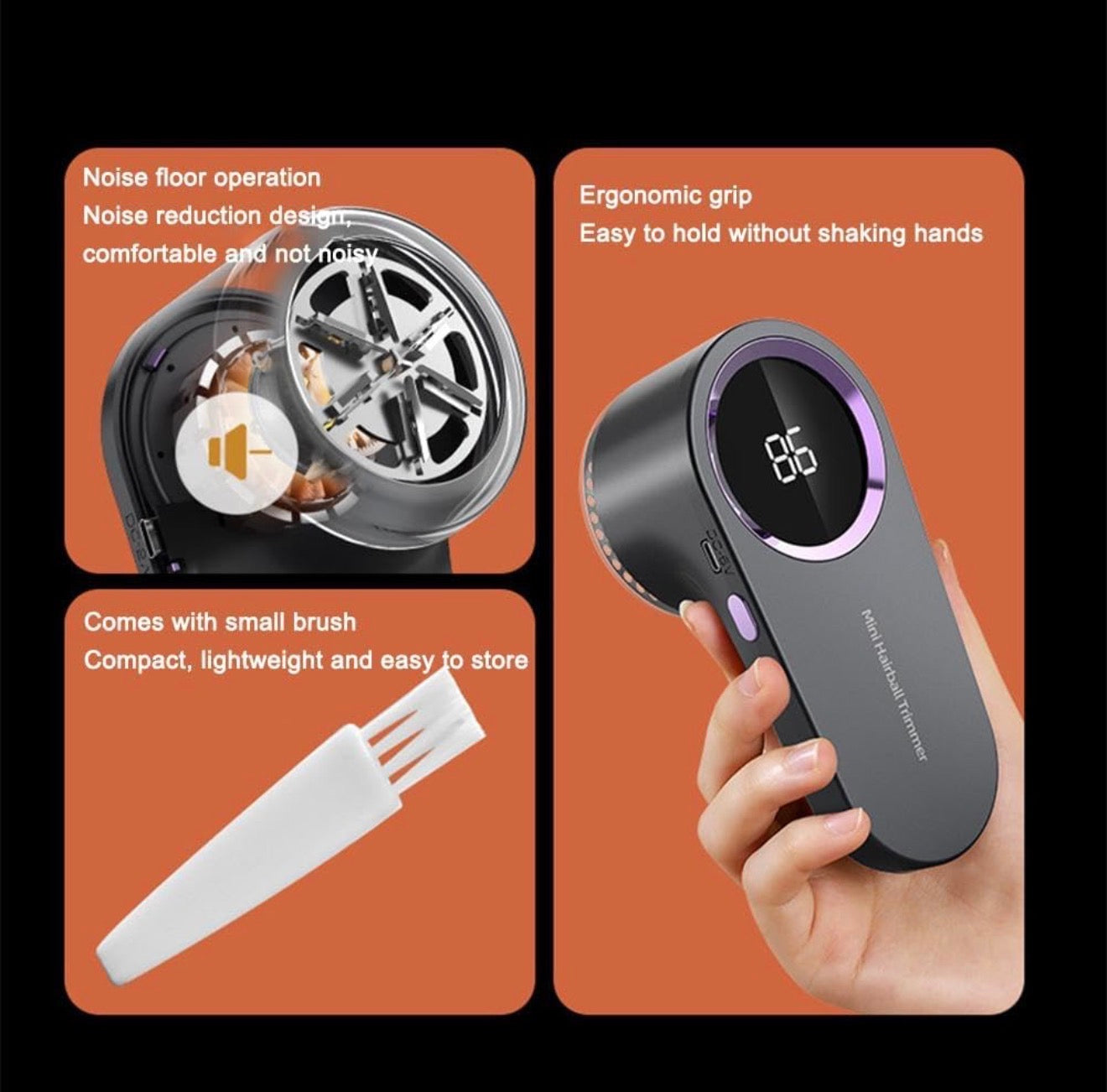 Vyron Fabric Remover™ – Rechargeable Lint & Fuzz Shaver for Clothes & Furniture
