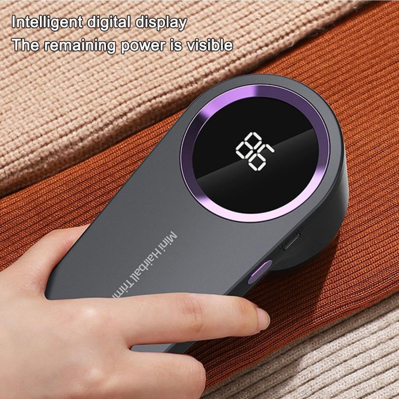 Vyron Fabric Remover™ – Rechargeable Lint & Fuzz Shaver for Clothes & Furniture