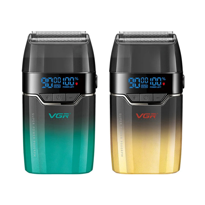 VYRON® Dual Foil Pro Shaver – High-Speed Cordless Finishing Razor