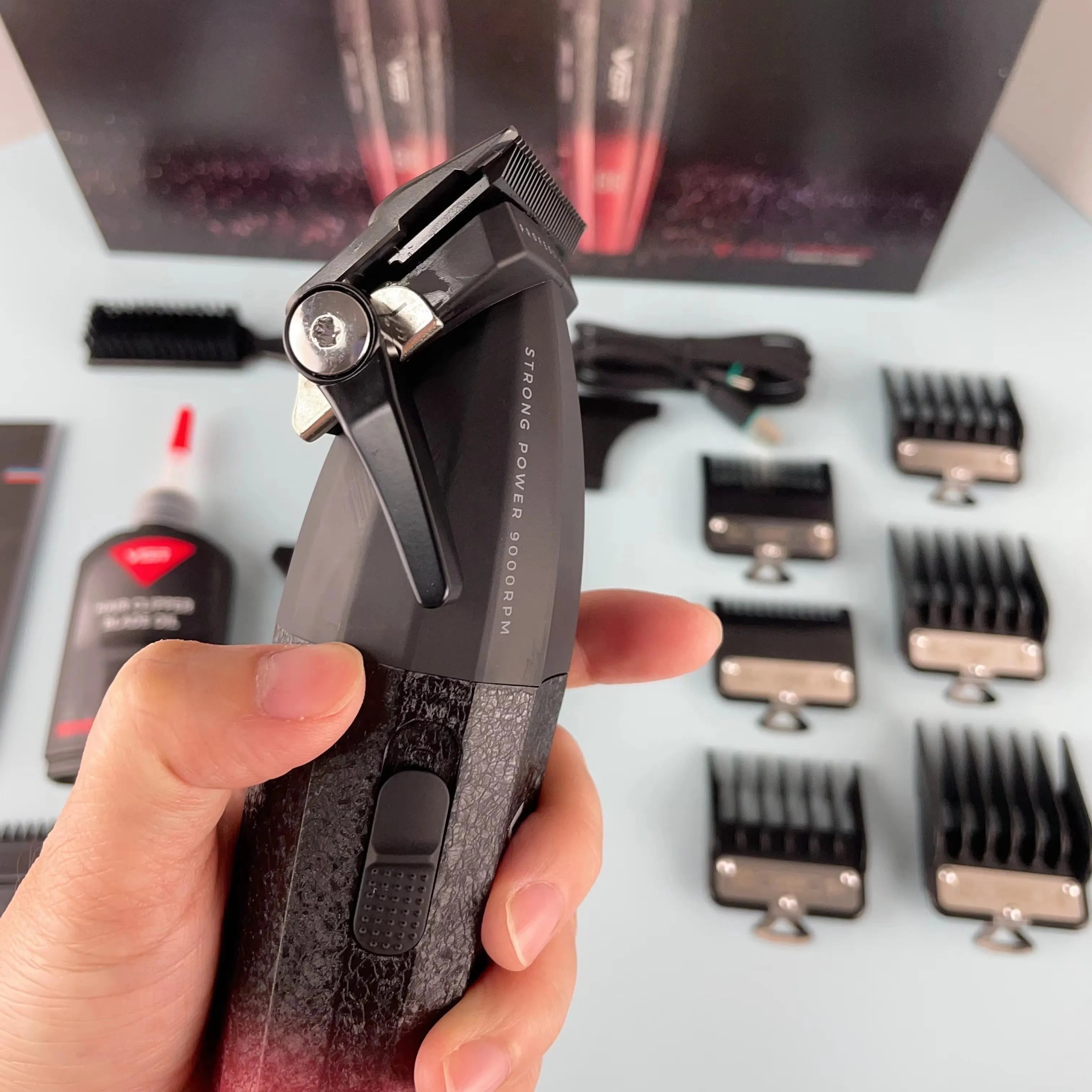 VYRON® Elite 2-in-1 Barber Trimmer Kit – Professional Cordless Clipper Set