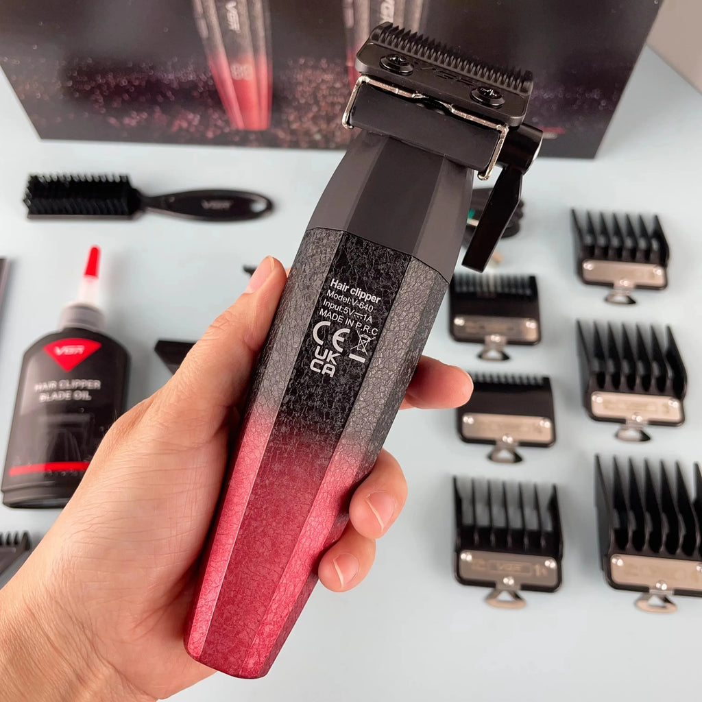 VYRON® Elite 2-in-1 Barber Trimmer Kit – Professional Cordless Clipper Set