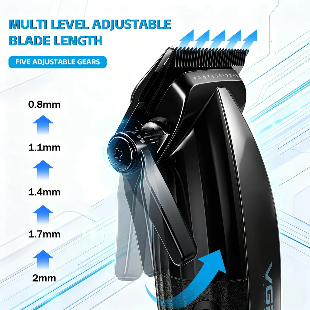 VYRON® Pro Barber Clipper Kit – Cordless Precision Fade Machine