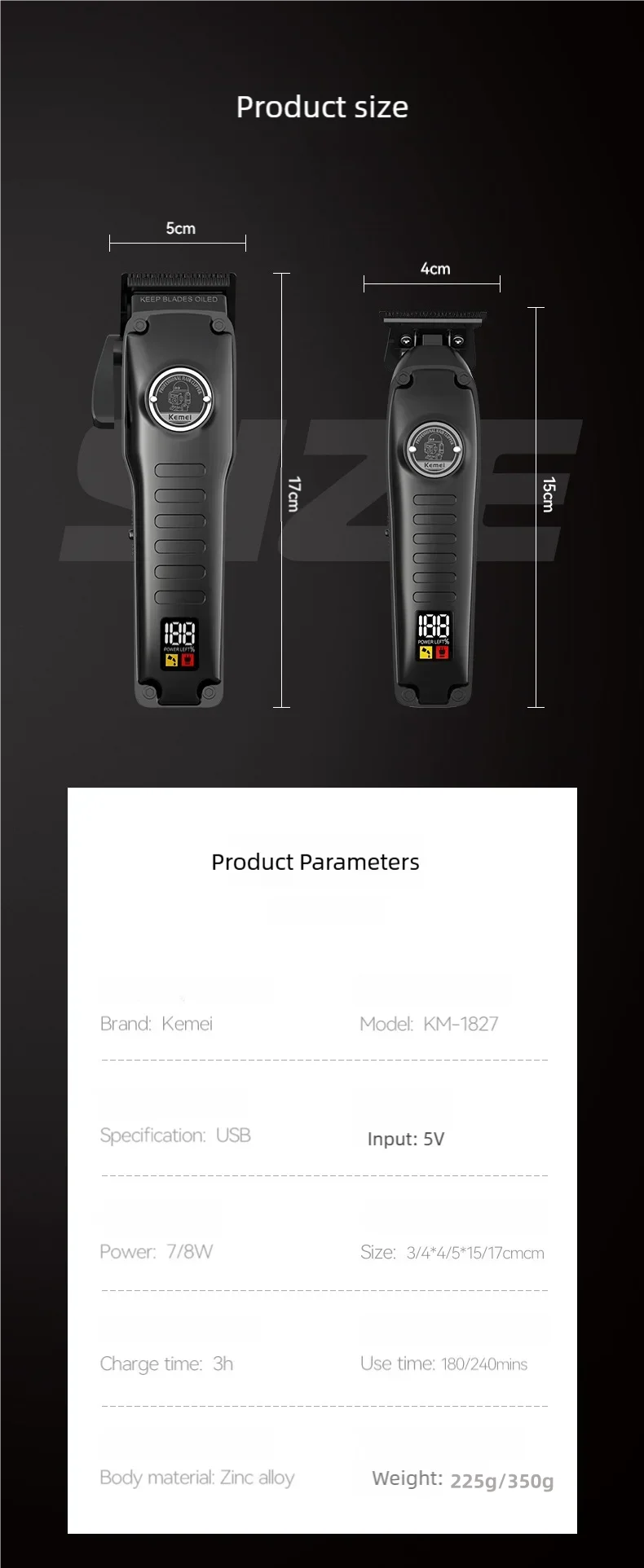 VYRON Zero Gap Detail Trimmer