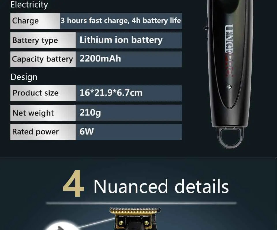 VYRON Turbo Clipper Pro