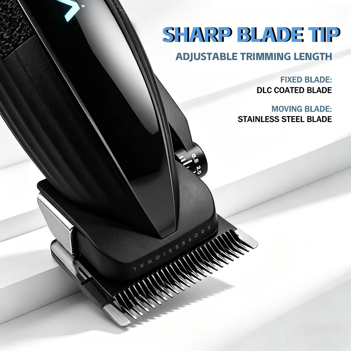 VYRON® Pro Barber Clipper Kit – Cordless Precision Fade Machine