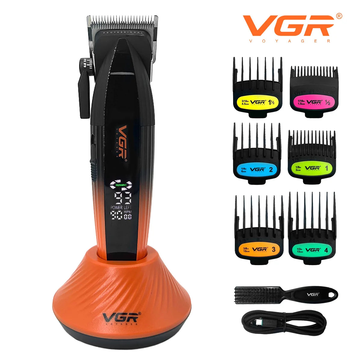 VYRON® Pro Barber Clipper Kit – Cordless Precision Fade Machine